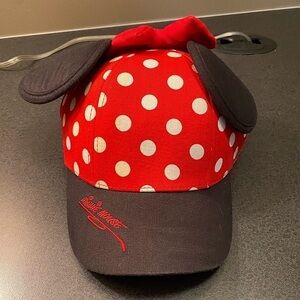 Vintage Disney Minnie Mouse Bow Tie Hat